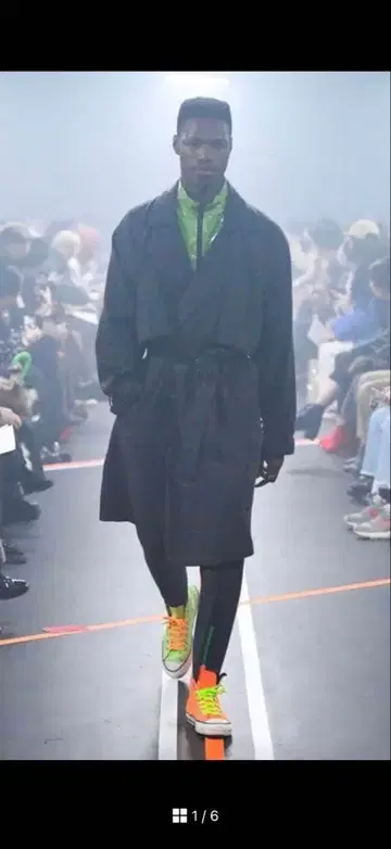 Jieda PLAID TRENCH COAT