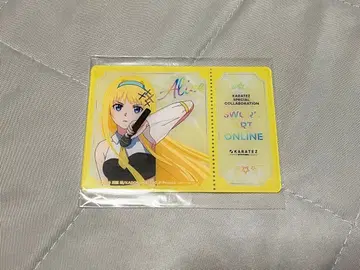 소드 아트 온라인 앨리스 티켓풍 아크릴 카드