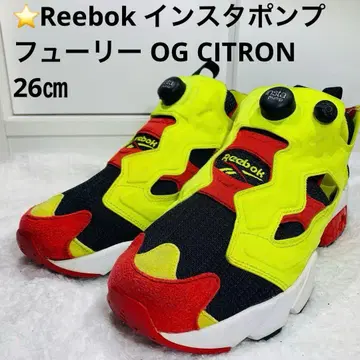 Reebok 인스타펌프 퓨리 OG CITRON 26cm