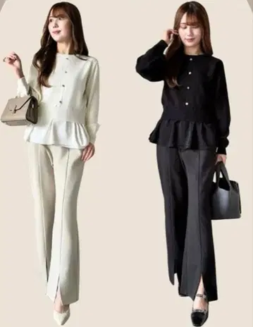 시마무라 kana 니트 풀오버 [ 블랙 M ]