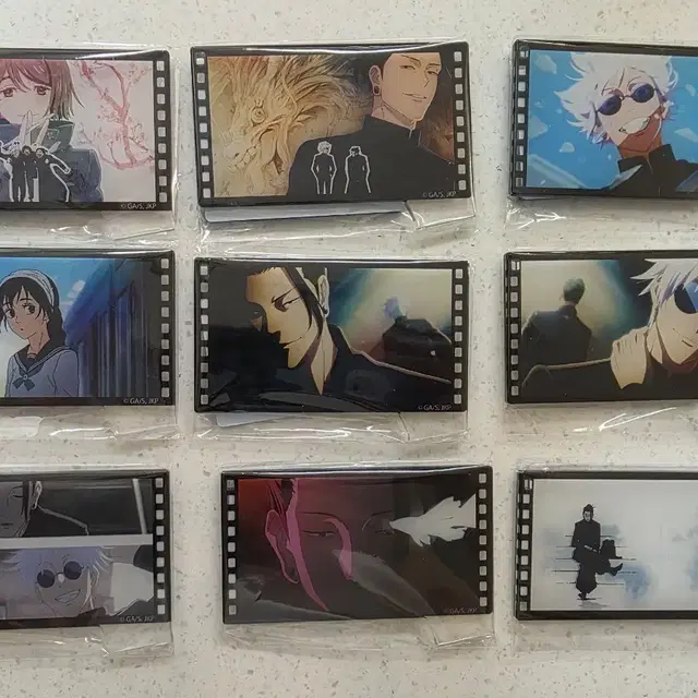 주술회전 팝퍼블 아크릴 스탠드 키링 고죠 게토 오프닝 엔딩