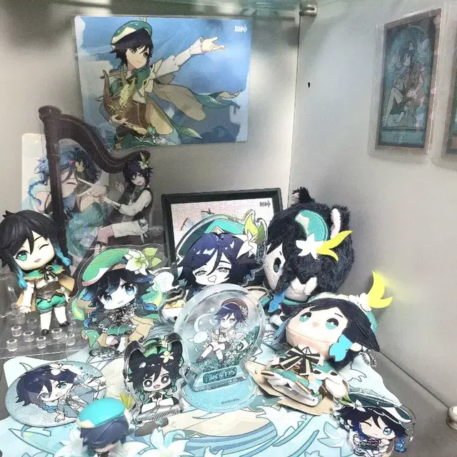 원신 벤티 공식&비공식 굿즈 양도(점괘,포카,원신카페 아크릴스탠드, 등)