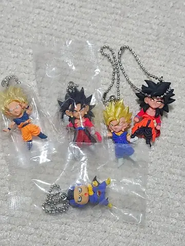 드래곤볼 가챠가챠 키링 묶음 판매