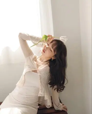 dahlia tulle cardigan color beige