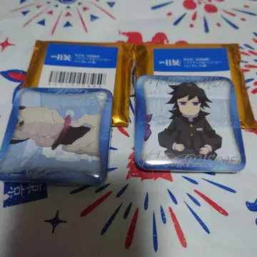 귀멸의 칼날 기둥전 기둥 백경 매니악 캔뱃지 토미오카 기유