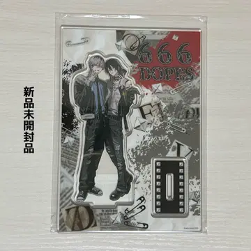 666DOPES 사토 사토 토라노아나 유상 혜택 양면 아크릴 스탠드