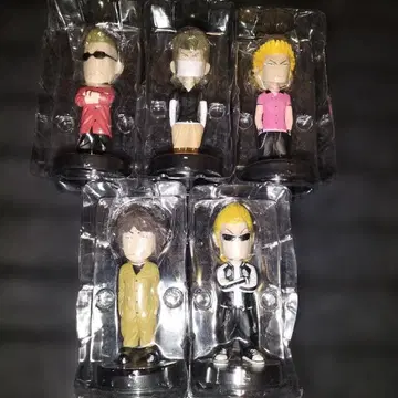 크로우즈 x WORST 크레이지 키즈 피규어 5체 흔들목 인형