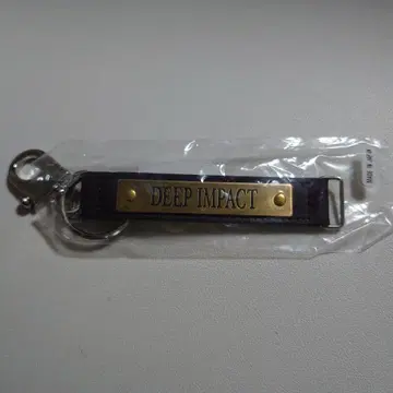 [딥 임팩트] 가죽 머리 장식 키링