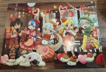 메이드 인 어비스 x  베이커리 A4 클리어 파일