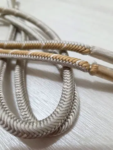 그레이지 x 금목서색 허리띠 그라데이션 새상품 순수 실크