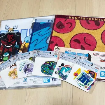 HUNTER x HUNTER 제일복권 타월 3개 세트