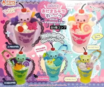 애니멀 데코 스위츠 마스코트 ~데빌 & 크림슨~ 전 5종 컴플리트