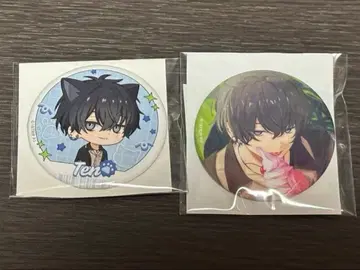 에이트리 18TRIP 마네키 고양이 캔뱃지 첨부