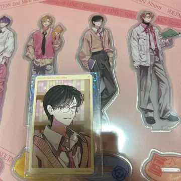 사계절 나기 아키라 아크릴 스탠드 카드 세트