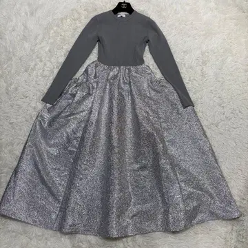 [컨디션 최상] emmi 에미 24AW 니트 도킹 원피스 맥시 길이