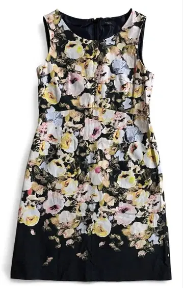 Paul Smith 폴스미스 꽃무늬 슬리브리스 무릎 기장 원피스