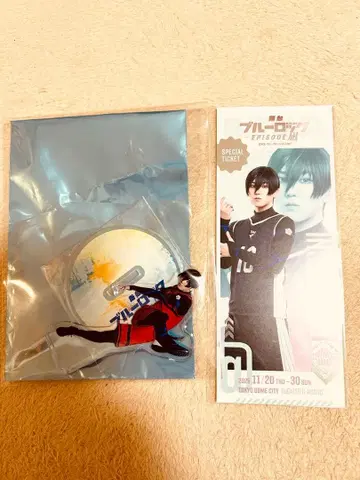 블루 록 에피소드 나기 이토시 린 아크릴 스탠드 특전 세트