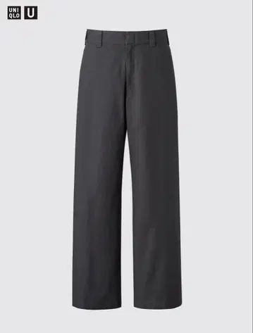 유니클로 U 와이드 스트레이트 팬츠