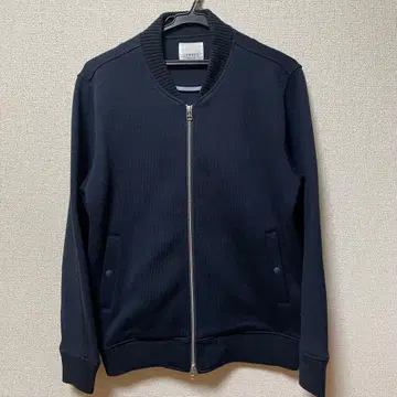 준 레드 더블 지퍼 자켓