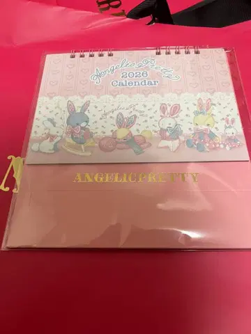 angelic pretty 탁상 달력 2026 미개봉 새상품