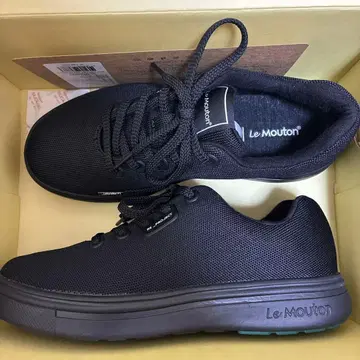 [ 미사용 새상품 ] 루머톤 공식 스니커즈 포레스트 24.5cm 블랙