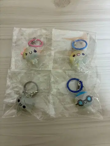 푹신푹신 아와와짱 메지루시 액세서리 동글동글 메지루시 참