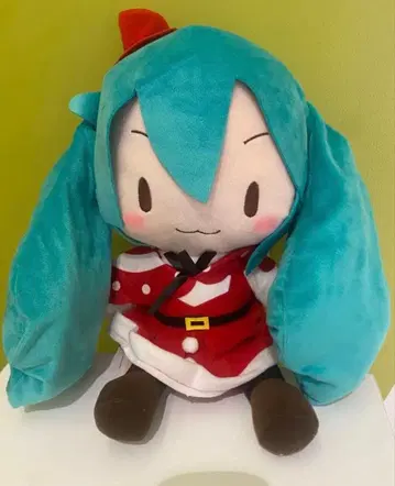 하츠네 미쿠 시리즈 후와푸치 LL 봉제 인형 '하츠네 미쿠-크리스마스'