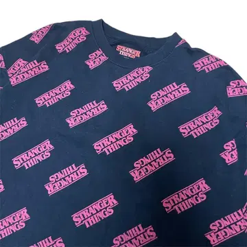 STRANGER THINGS 넷플릭스 올 패턴 맨투맨 구제 의류