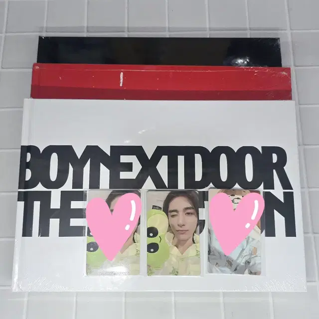 보넥도 더액션 앨범 SET 위버스 럭드 이한 포카 boynextdoor