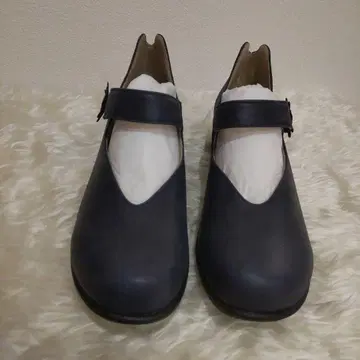 [ 미사용 ] 돌체 스트랩 펌프스 24.0 3E 경량 폭넓은 가죽