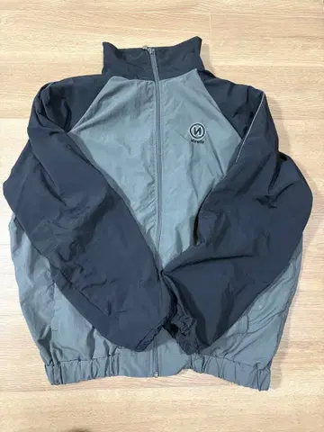 Vinity 집업 나일론 자켓 그레이/블랙