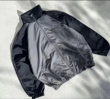 Vinity 집업 나일론 자켓 그레이/블랙