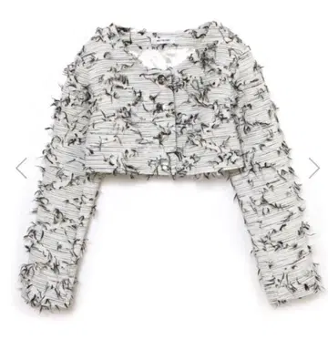 melt the lady cropped tweed