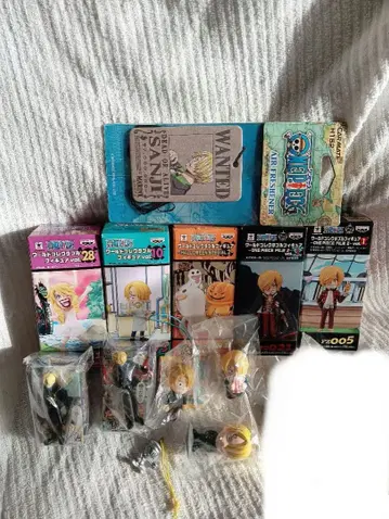 원피스 상디 월드 컬렉션 옛날 프라이스 또는 가챠 세트