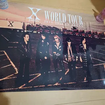 X JAPAN WORLD TOUR 2015-2016 포스터