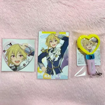 앙스타 스타포니 4th 카드 미니 펜라이트 하트 캔뱃지 나즈나 3종 세트