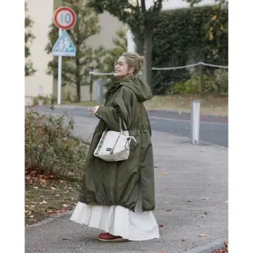 UNITED ARROWS 에트랑제 코트 밀리터리 코트 오버 사이즈