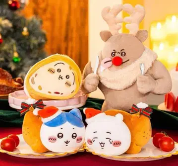 치이카와 (먼작귀) 봉제 인형 4개 세트