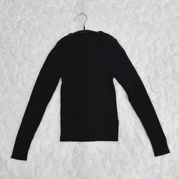 [Dazy] 리브 니트탑 (S) / 심플 캐주얼