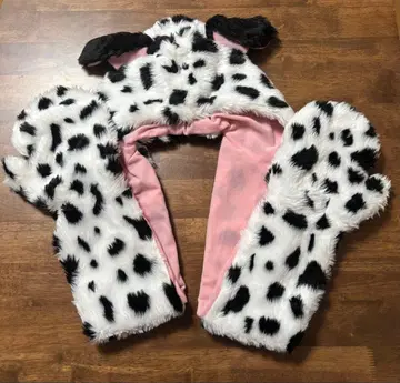 101마리 강아지 머플러 팬캡