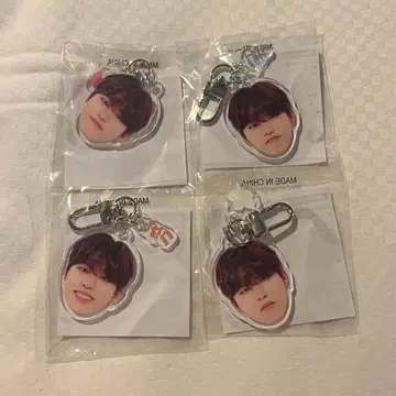 treasure 정우 얼굴 아크릴 키링 희로애락