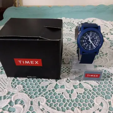 타이맥스 TIMEX 캠퍼 네이비 쿼츠