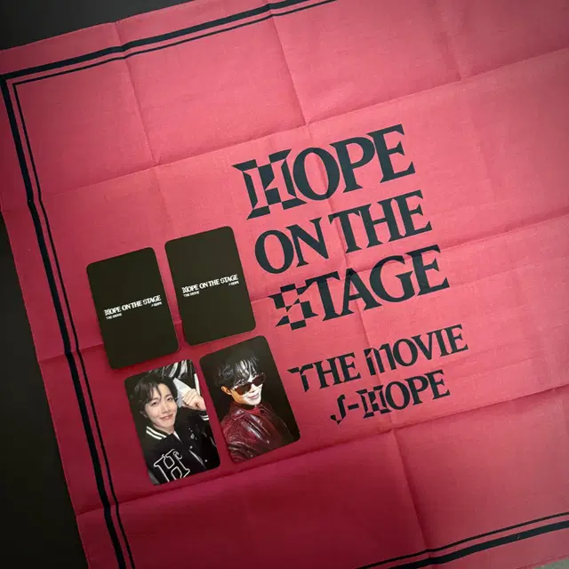 (포카2+반다나) 제이홉 홉온스 CGV 특전 포카 랜덤 방탄 bts