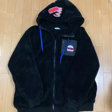 새상품급 그라니프 뷰티풀 섀도우 버거 보아 후드티 XL