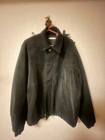 WYM FAUX SUEDE ZIP BLOUSON