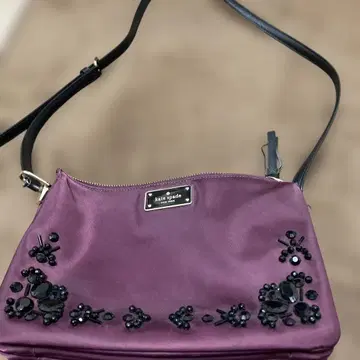 케이트 스페이드 퍼플 숄더백