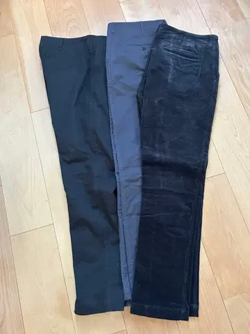 BEAMS 스트레치 데이 버드 팬츠 3개 세트