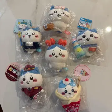 하치와레 봉제 인형 키링