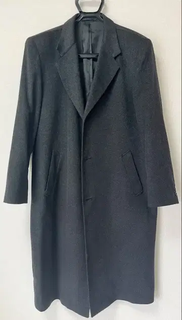 그레이 롱 코트