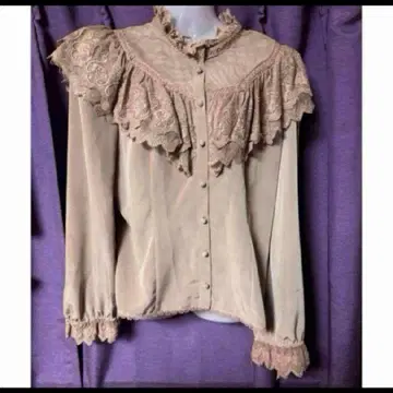 장밋빛 인생 바락클래시컬 블라우스